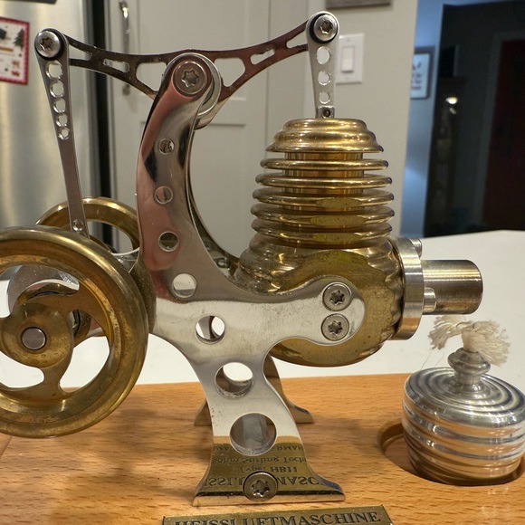 German Stirling Engine Model | Working - Picture 5 of 9